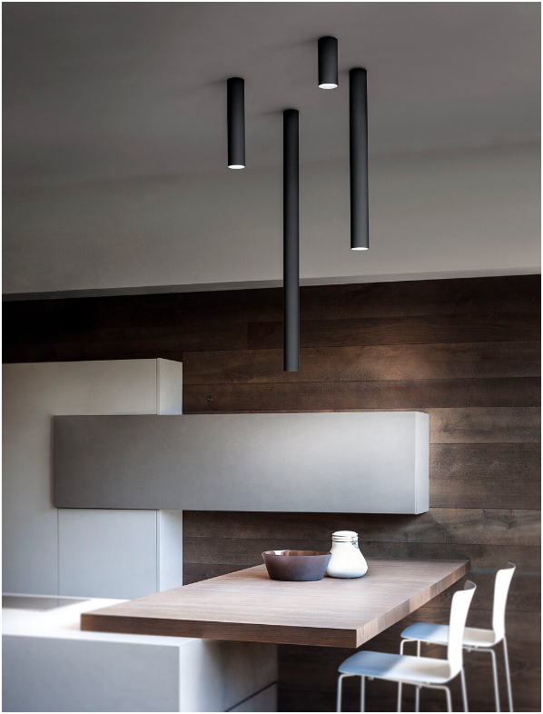 A Tube Ceiling Light by Lodes
