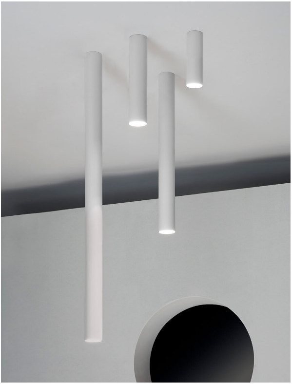 A Tube Ceiling Light by Lodes