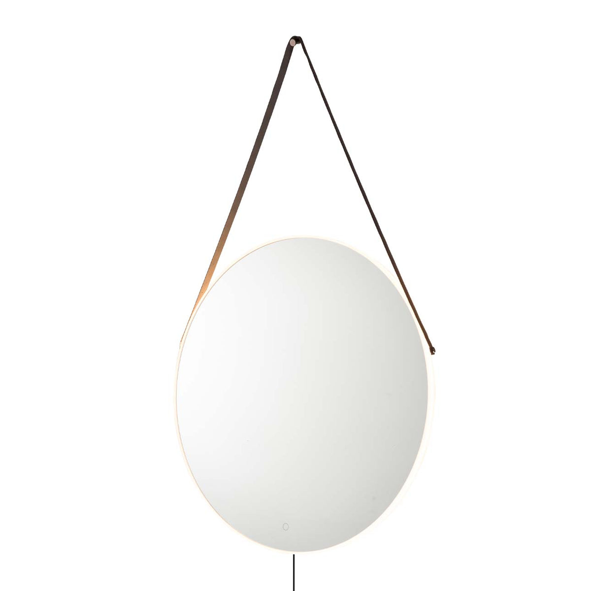Aurora 36" Round Backlit LED Wall Mirror by Nova of California – view 8