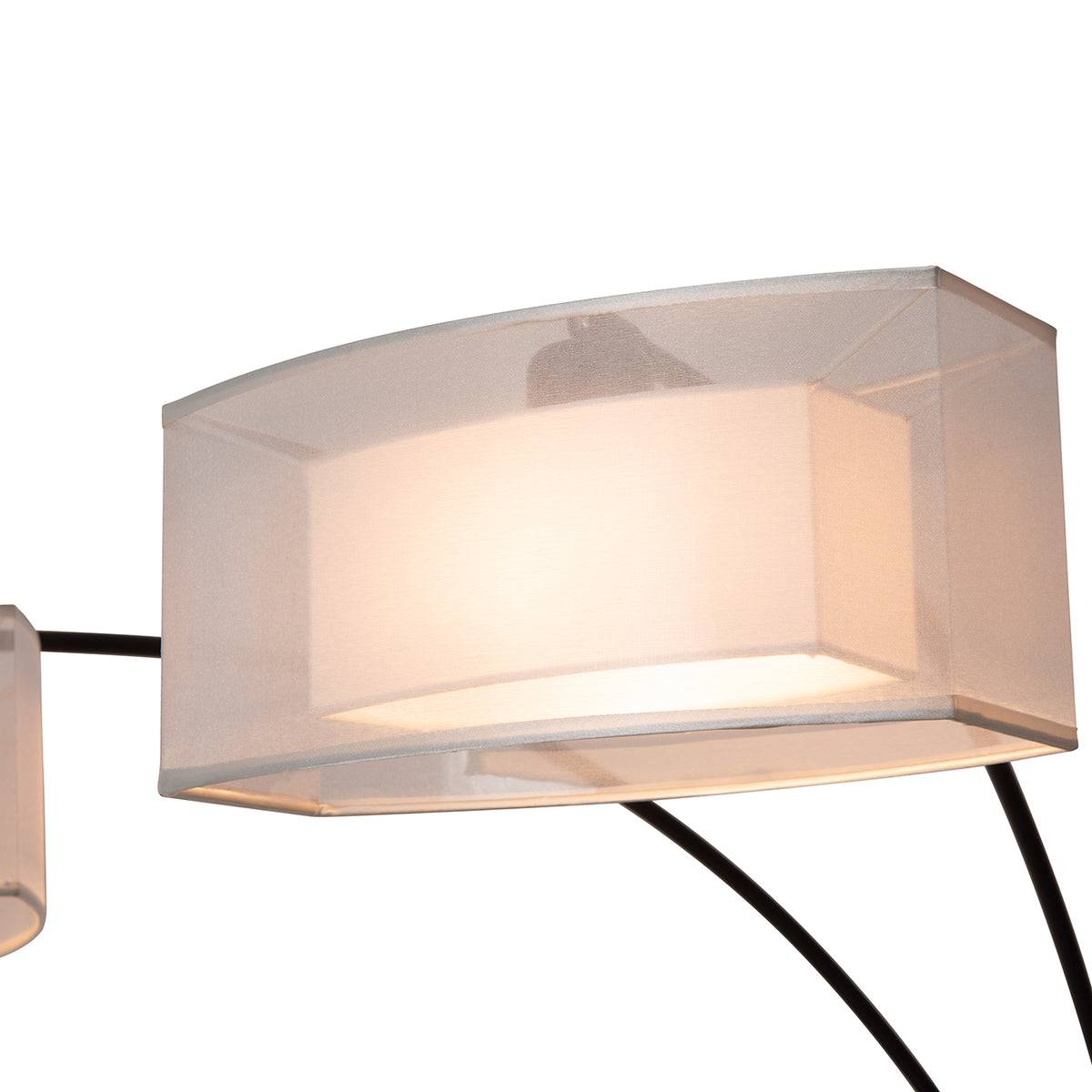 Amarillo 3-Light Arc Floor Lamp by Nova of California – view 6