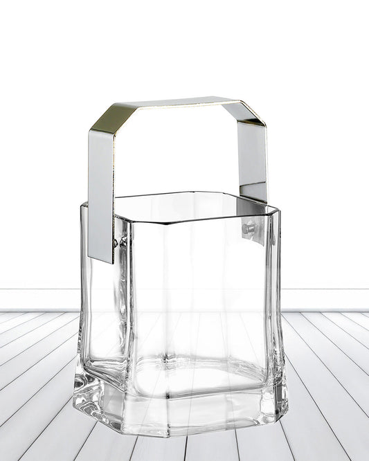 Arnolfo di Cambio CIBI Ice Bucket, Italian leaded crystal