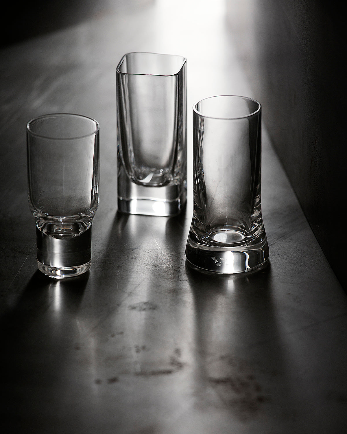 Arnolfo di Cambio Conversazione Highball Glasses, Set of 4, Italian leaded crystal