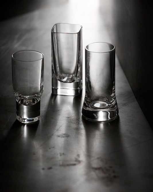 Arnolfo di Cambio Conversazione Highball Glasses, Set of 4, Italian leaded crystal