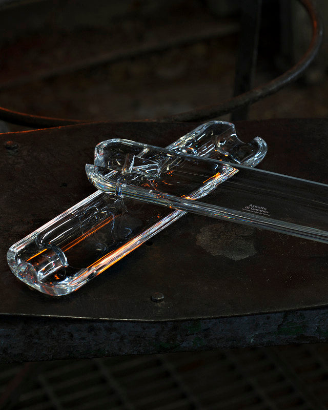 Arnolfo di Cambio Habana Cigar Ashtray, Italian leaded crystal