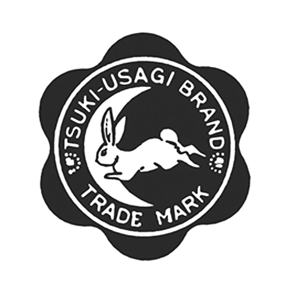 Tsukiusagi-jirushi Enamel Nesting Bowls – the Tsuki-Usagi Brand moon-rabbit trademark that marks genuine pieces