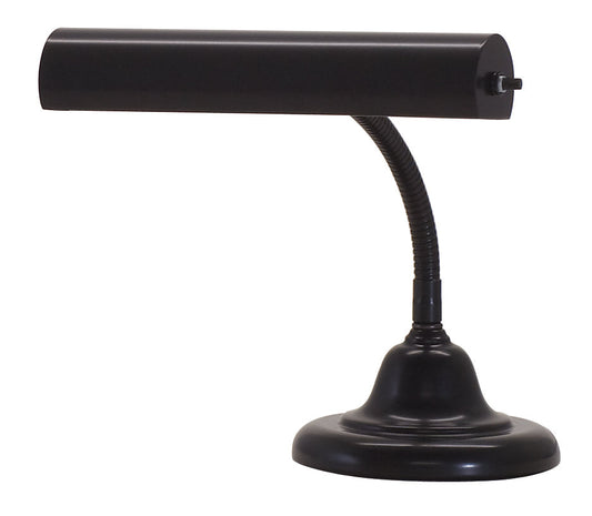 House of Troy Advent 10" Gooseneck Piano & Desk Lamp in Black