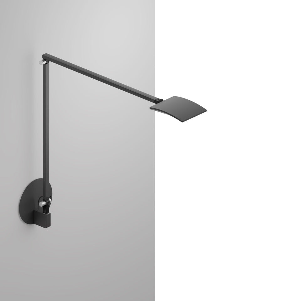 Mosso Pro Desk Lamp Hardwired Wall Mount Metallic Black Ar2001 Mbk Hws by Koncept Inc