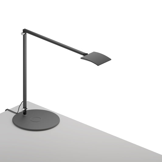 Mosso Pro Desk Lamp Wireless Charging Qi Base Metallic Black Ar2001 Mbk Qcb by Koncept Inc