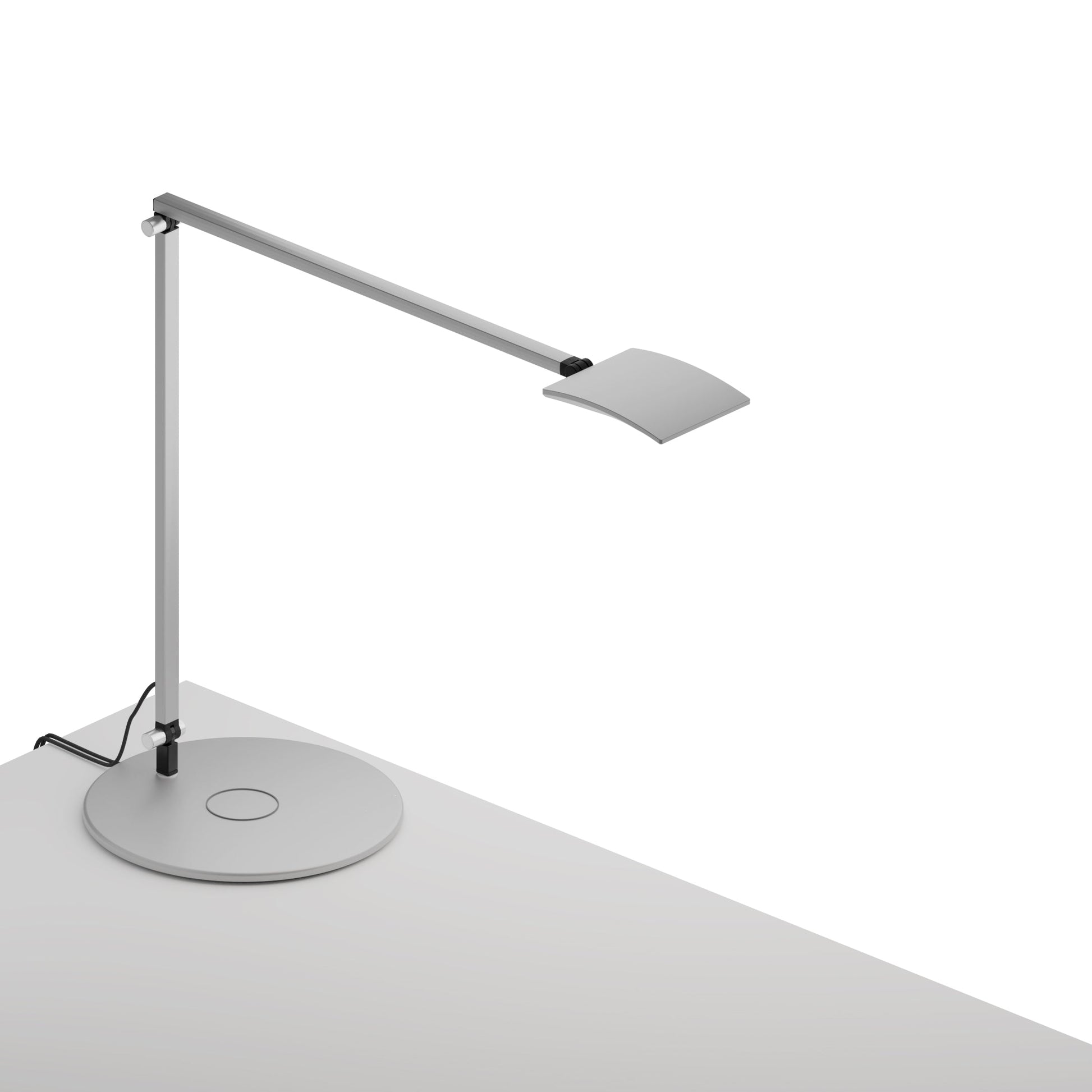 Mosso Pro Desk Lamp Wireless Charging Qi Base Silver Ar2001 Sil Qcb by Koncept Inc