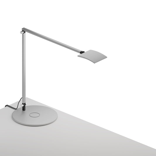 Mosso Pro Desk Lamp Wireless Charging Qi Base Silver Ar2001 Sil Qcb by Koncept Inc