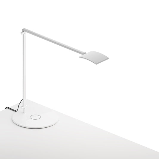 Mosso Pro Desk Lamp Wireless Charging Qi Base White Ar2001 Wht Qcb by Koncept Inc