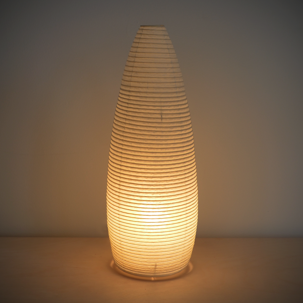 Asano Paper Moon 3 – washi paper table lamp by Shigeru Uchida, photo 3