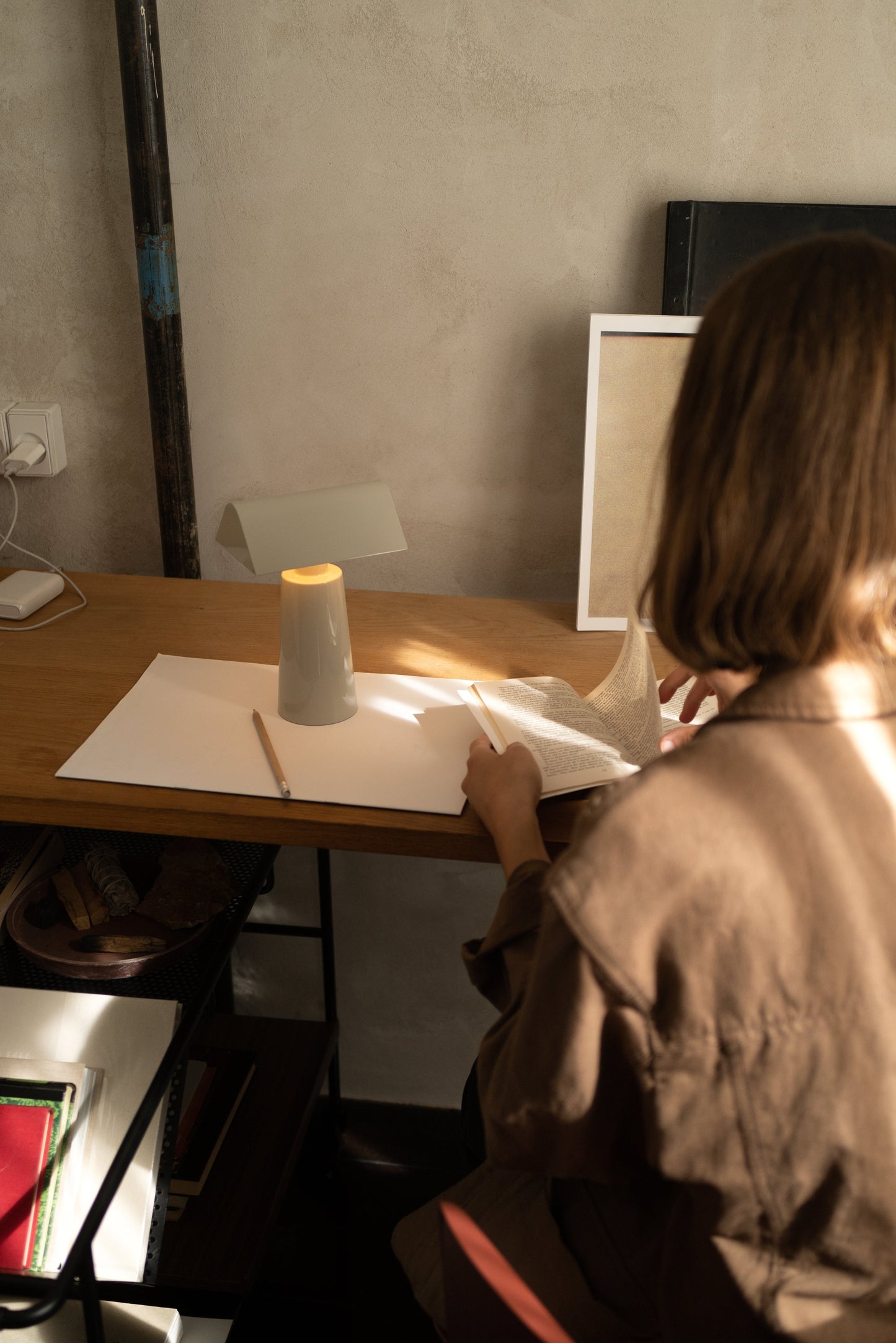 Caret Portable Table Lamp Mf1 by &tradition