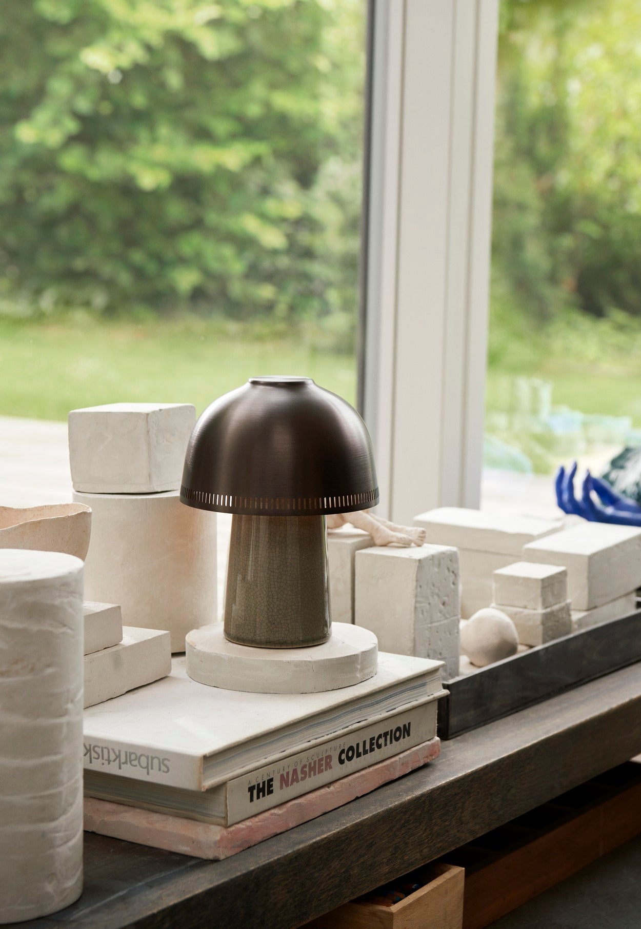 Raku Portable Lamp Sh8 by &tradition