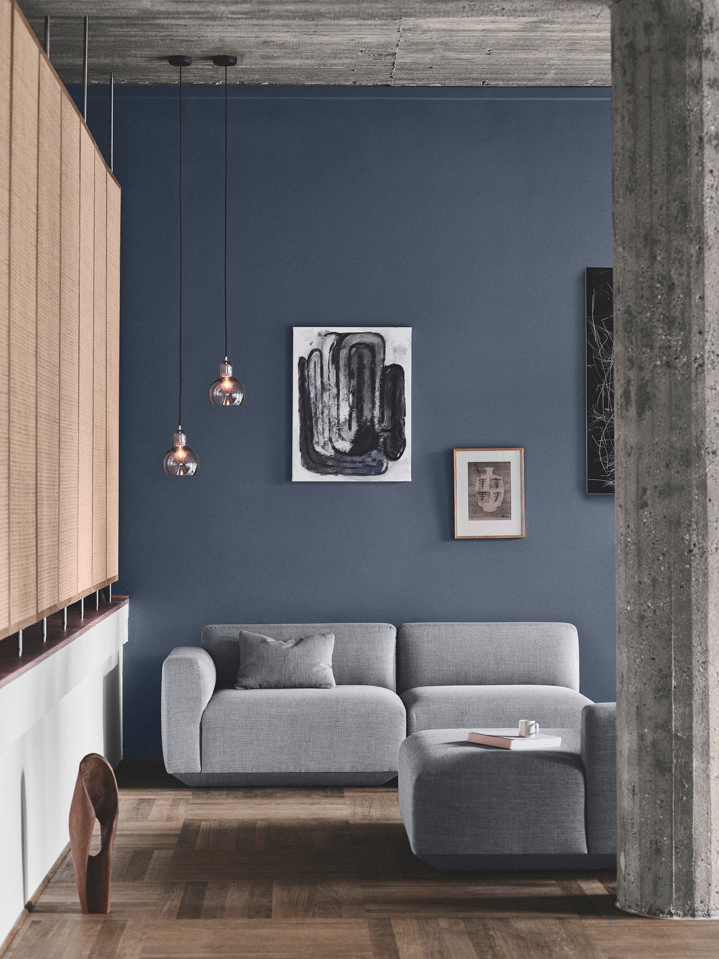 Mega Bulb Sr2 Pendant Light Silver Lustre by &tradition
