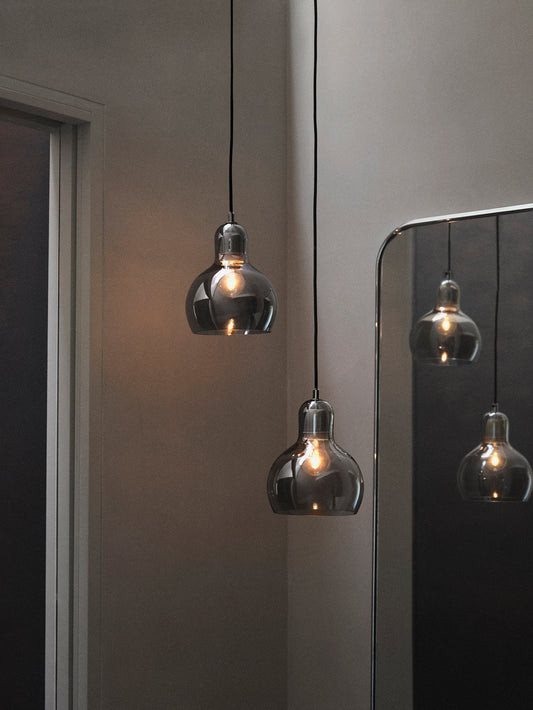 Mega Bulb Sr2 Pendant Light Silver Lustre by &tradition