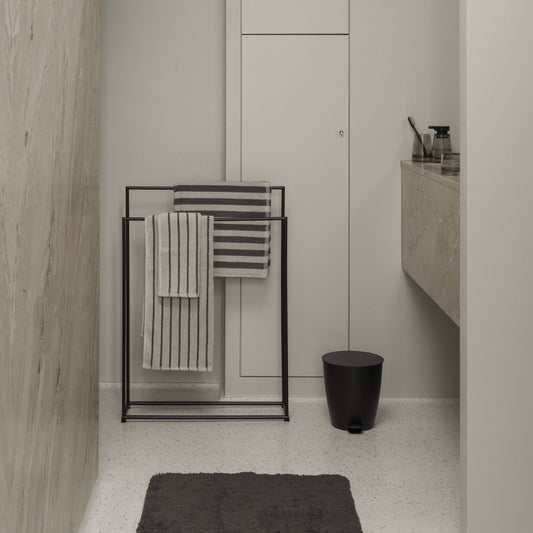 blomus AVA Toilet Brush & Holder, Stainless Handle – AVA toilet brush in a styled bathroom