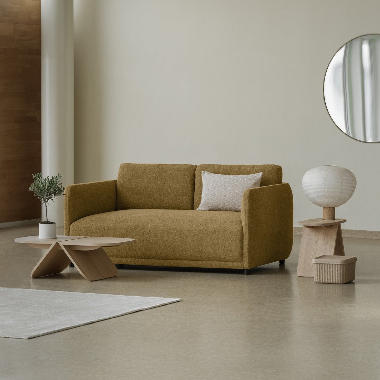 blomus Avio Oak Coffee Table Small, Black