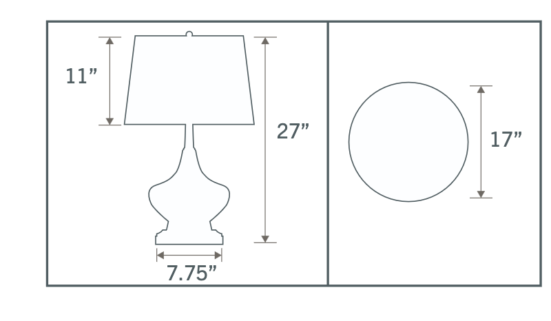 Abbeygale lantern-style cordless lamp with handcrafted ivory ceramic body line drawing