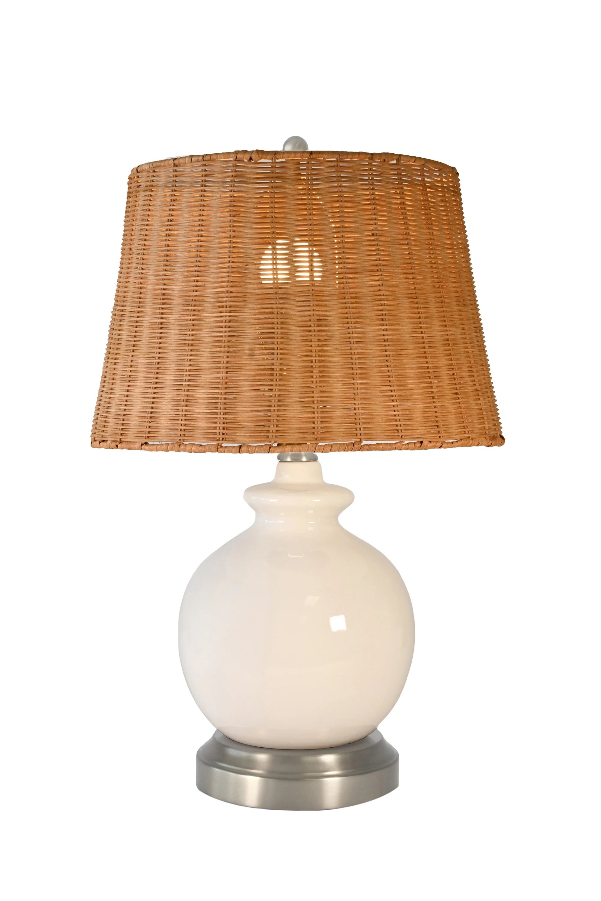 Abbeygale cordless lamp showcasing handcrafted ceramic construction