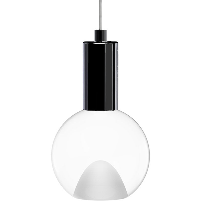 BlackJack Lighting Acrylic Globe 3" Small Pendant Light