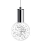 BlackJack Lighting Acrylic Globe 5" Large Pendant Light