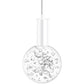 BlackJack Lighting Acrylic Globe 5" Large Pendant Light