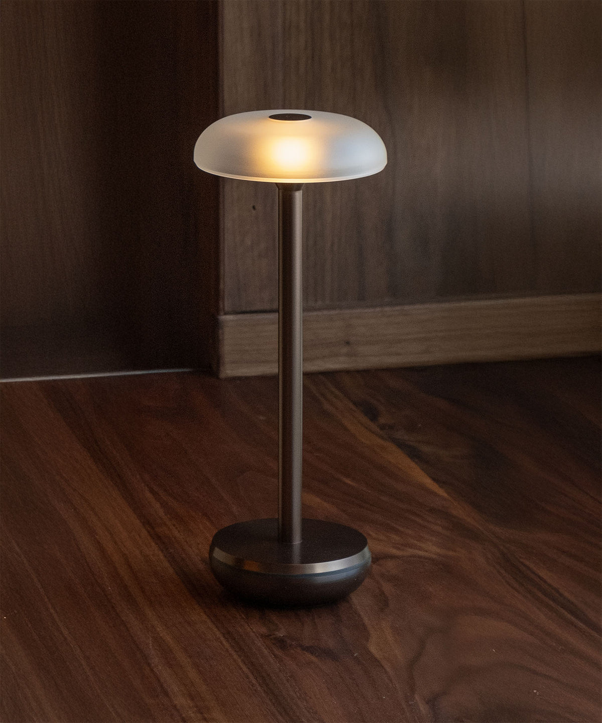 Humble Air Cordless Table Lamp by Humble, Bronze with Frosted Shade (image 19)