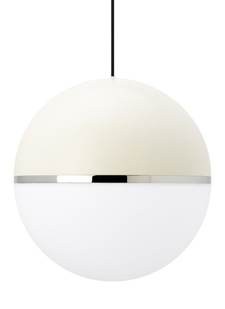 Akova 13-inch Globe Pendant Light Fixture by Visual & Comfort & Co