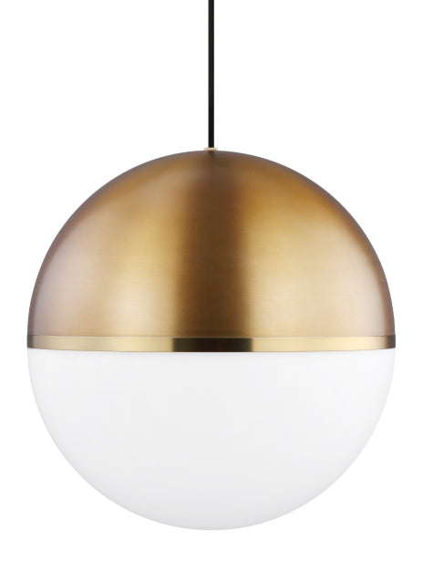 Akova 13-inch Globe Pendant Light Fixture by Visual & Comfort & Co