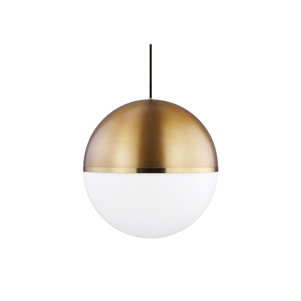 Akova 13-inch Globe Pendant Light Fixture by Visual & Comfort & Co