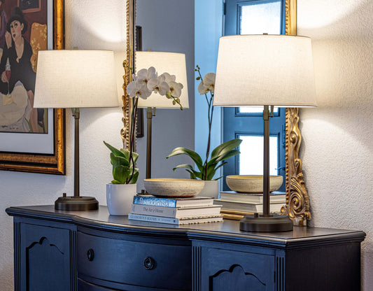 Modern Lantern Alexis cordless lamp in Black