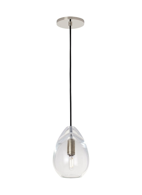 Alina Small Glass Pendant Light by Visual & Comfort & Co