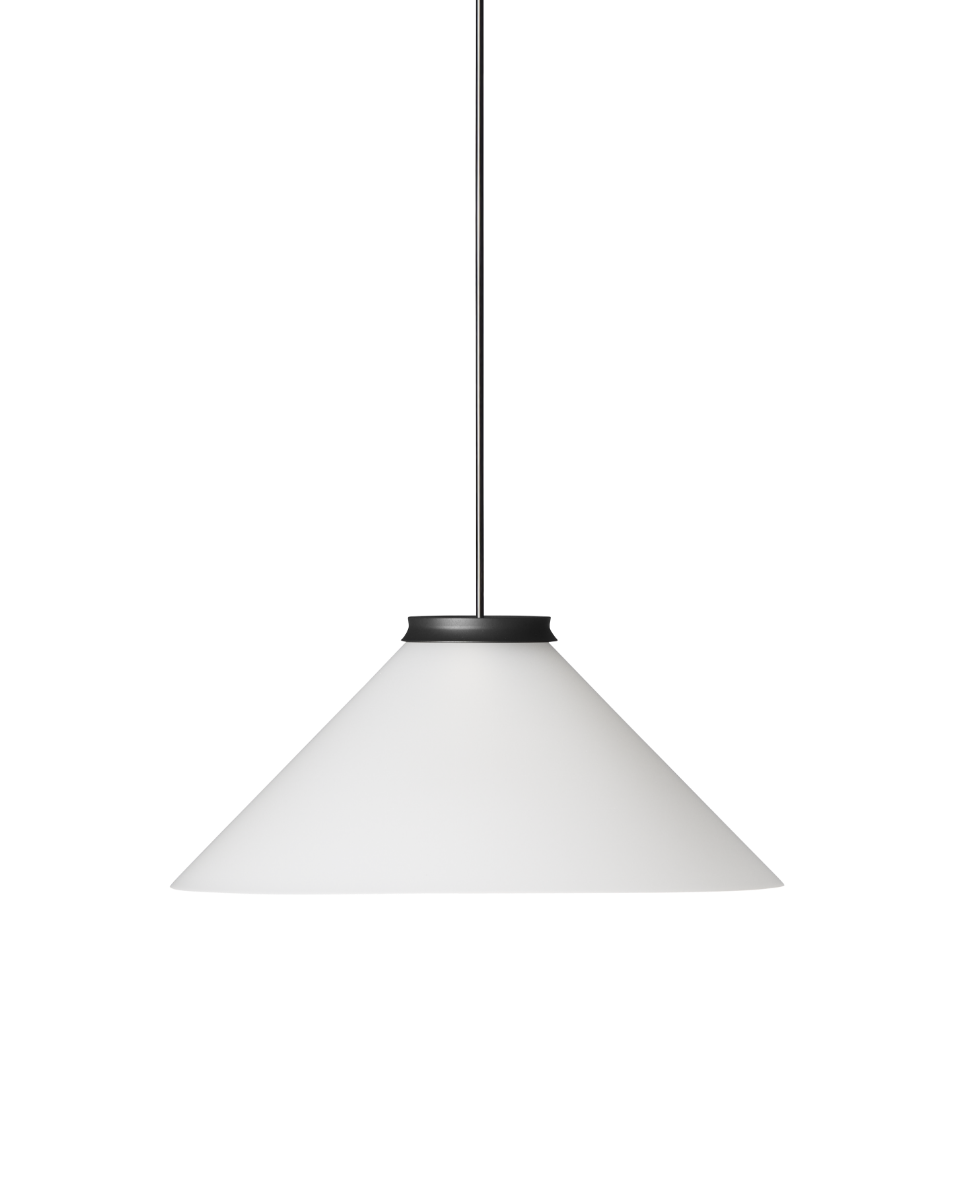 Pholc Aline cone pendant light by Afteroom – Aline 40 (15.7 in) Black
