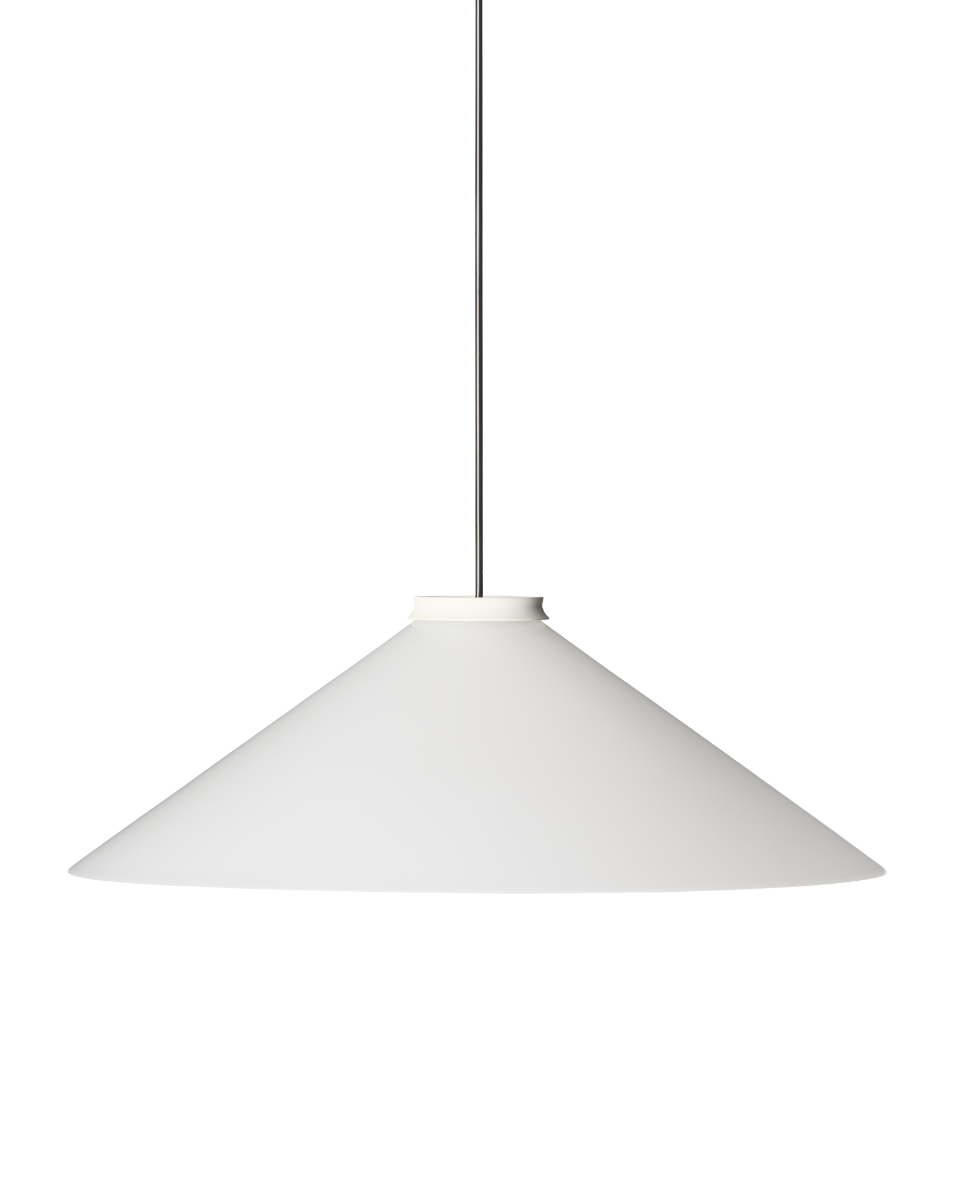 Pholc Aline cone pendant light by Afteroom – Aline 58 (22.8 in) Cotton