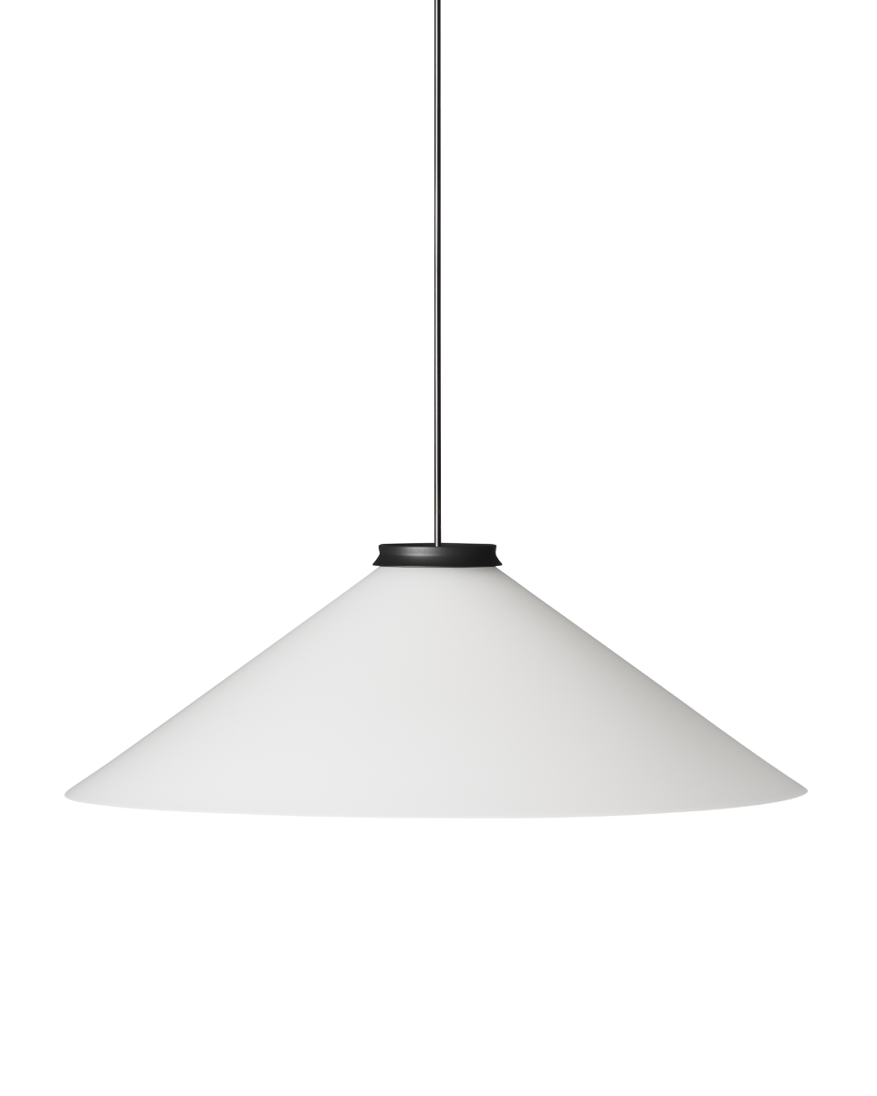 Pholc Aline cone pendant light by Afteroom – Aline 58 (22.8 in) Black