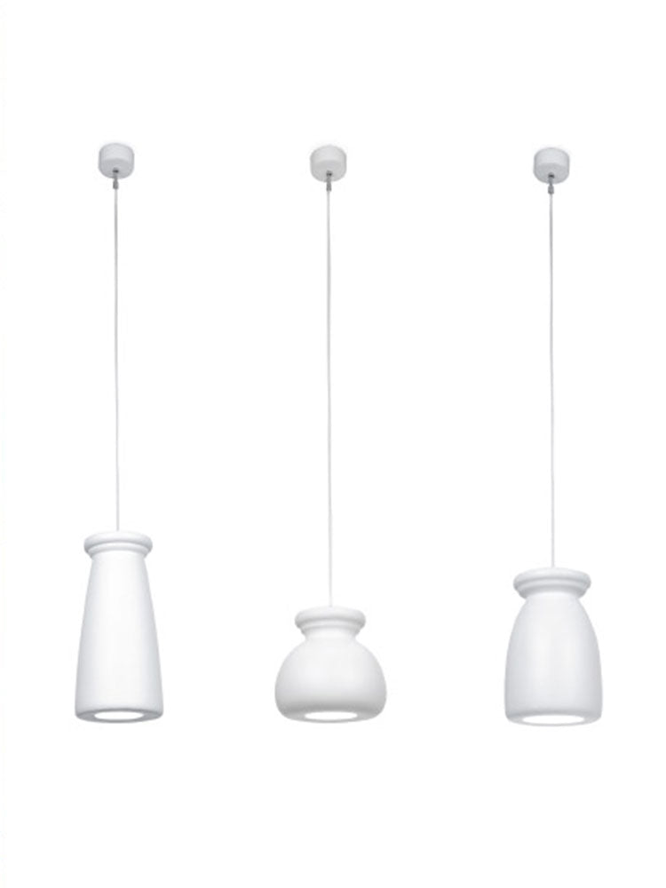 Alma Light Biscuit Ceramic Pendant Light