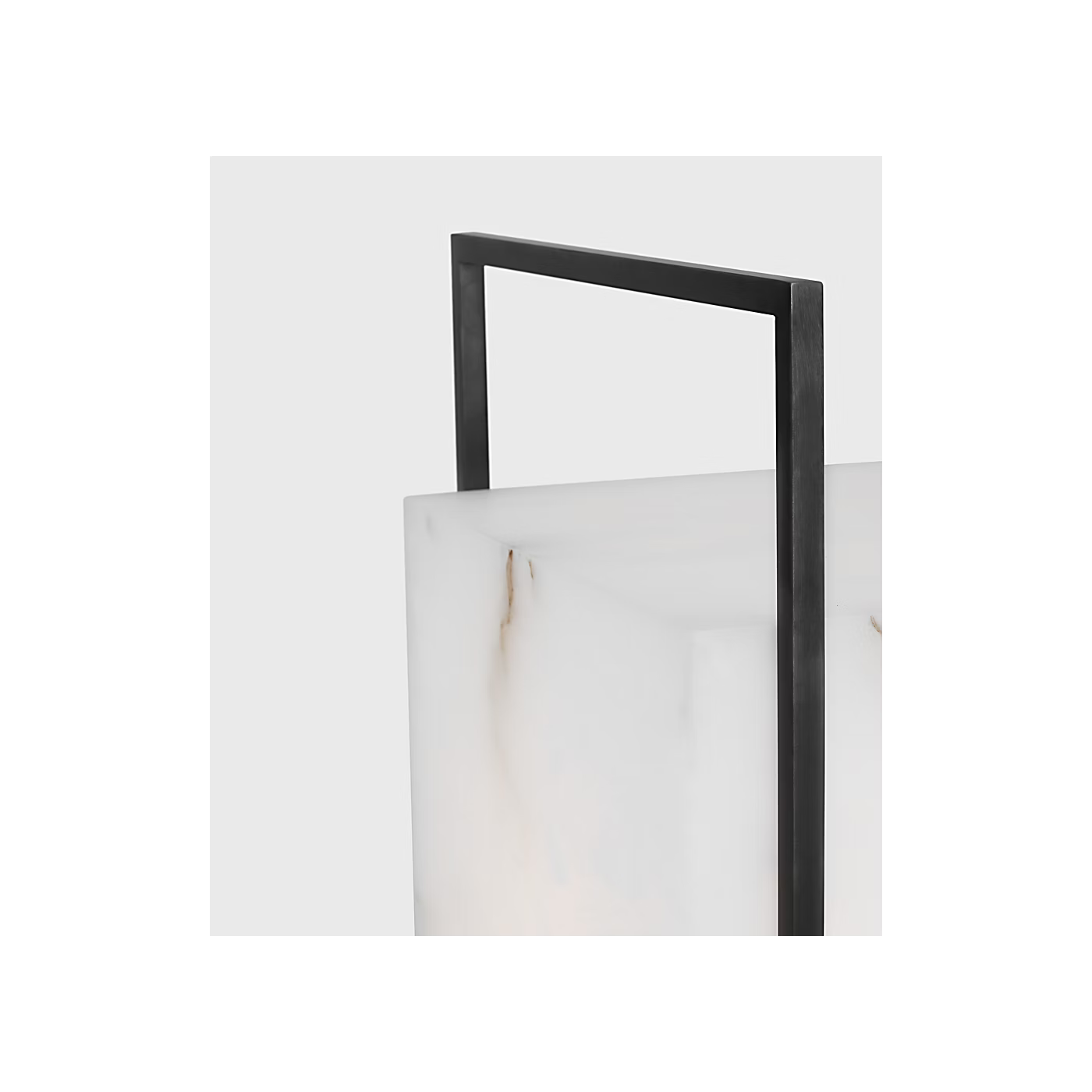 contemporary cordless lamp with clean frame design and warm white light