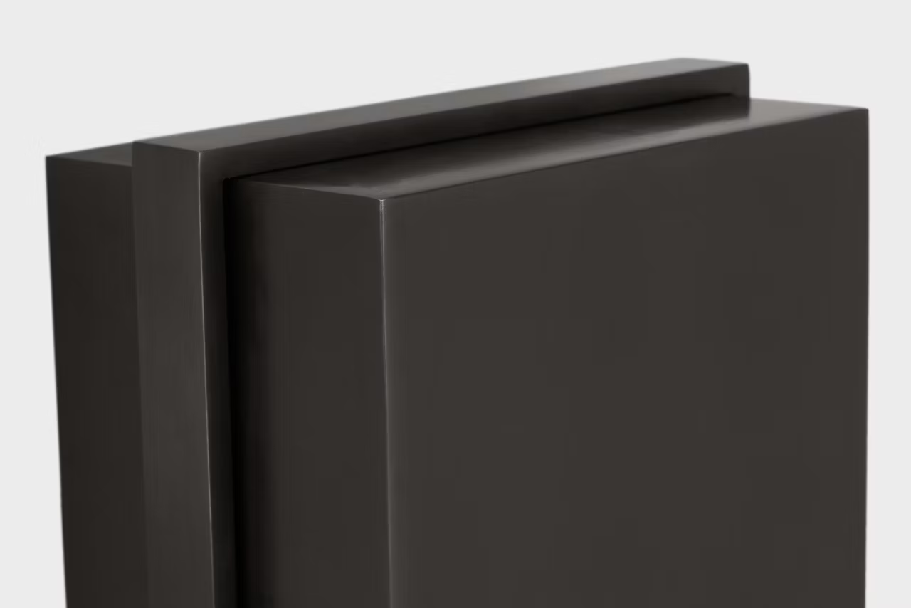 Bronze architectural wall light LED for home exterior and facade