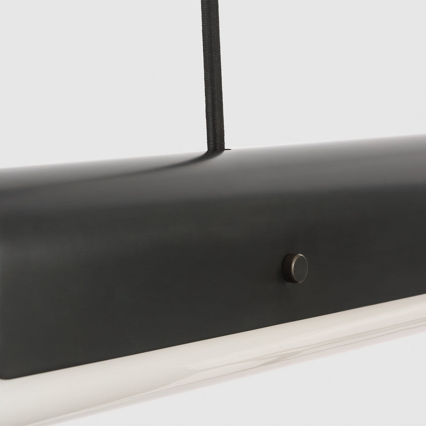 Ambrose 54-inch Linear LED Chandelier Dining Island by Visual & Comfort & Co