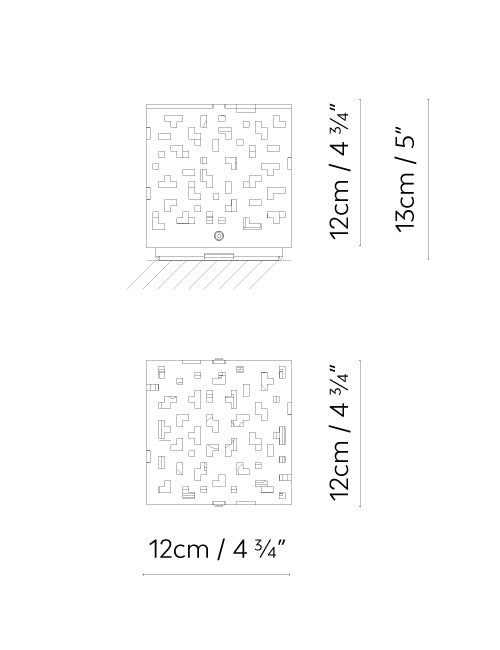 B.lux AMS 12 dimension drawing