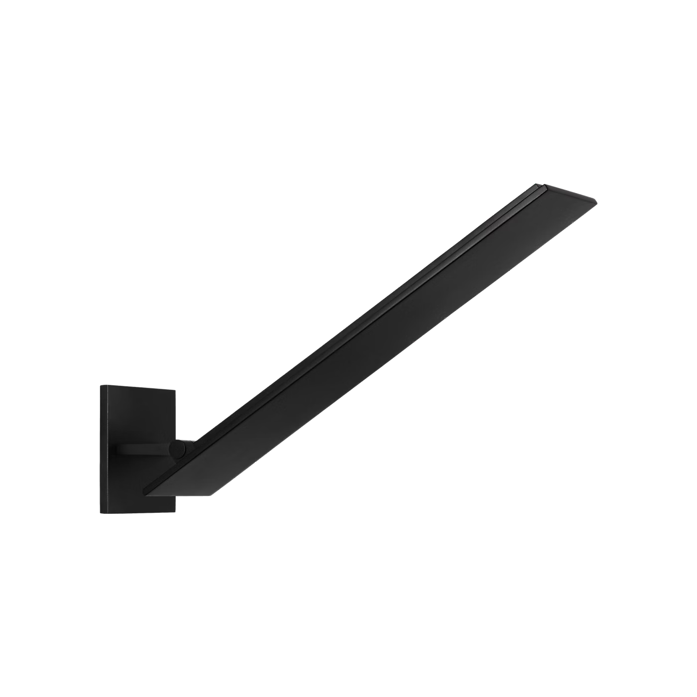 residential bedroom accent wall light LED fixture black