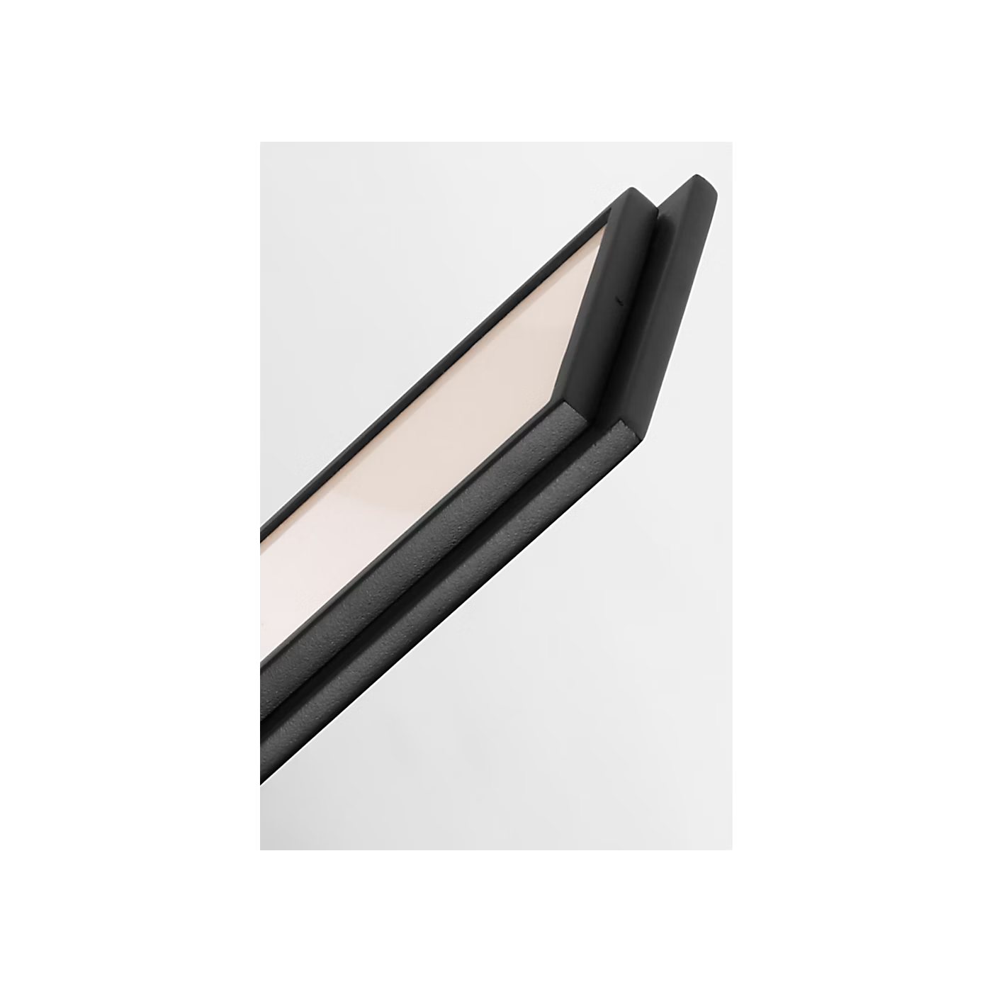 wet rated outdoor wall light black aluminum LED