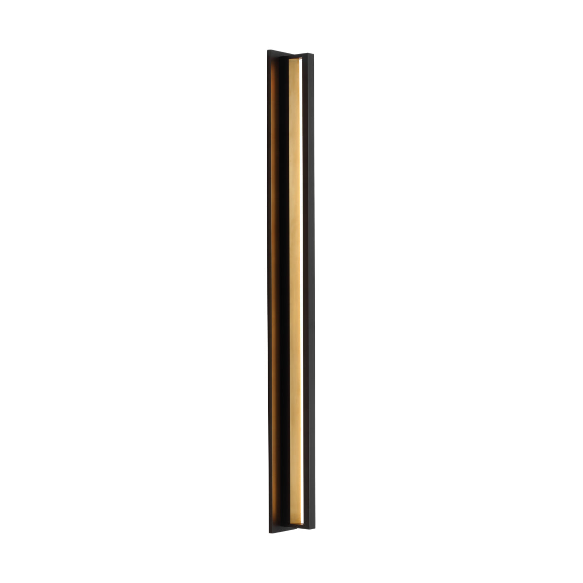 Anton Black Outdoor Wall Sconce 48In by Visual & Comfort & Co