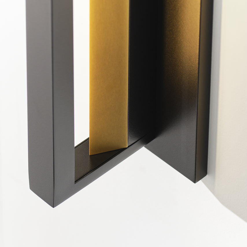 Anton 24 Wall Sconce Black by Visual & Comfort & Co