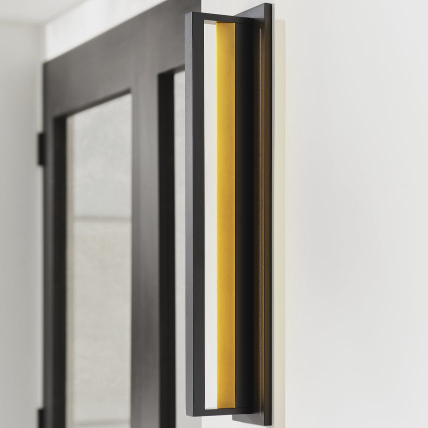 Anton 24 Wall Sconce Black by Visual & Comfort & Co