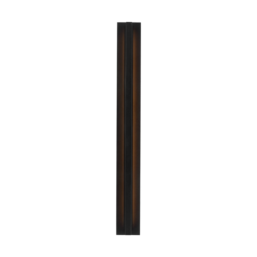 Anton 36-inch Outdoor Wall Sconce Black by Visual & Comfort & Co
