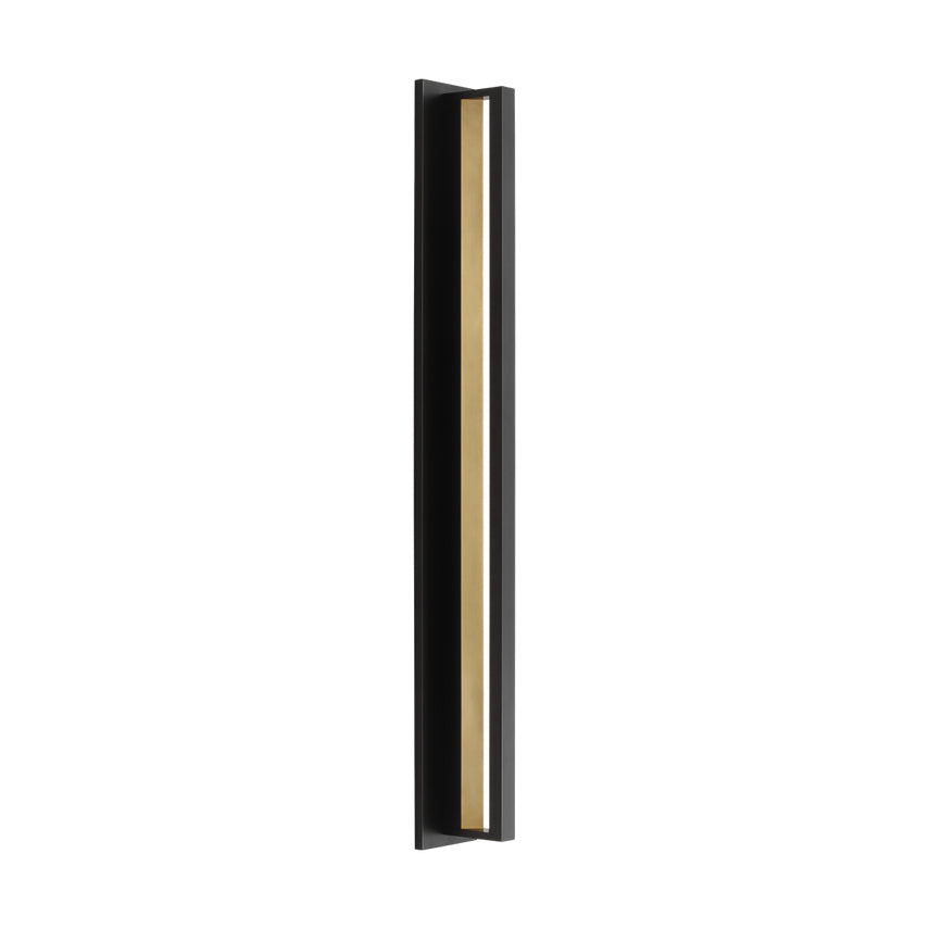 Anton 36-inch Outdoor Wall Sconce Black by Visual & Comfort & Co