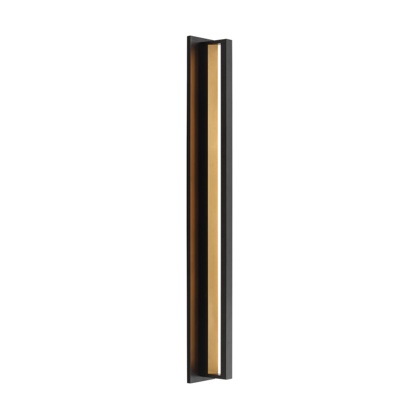 Anton 36-inch Outdoor Wall Sconce Black by Visual & Comfort & Co