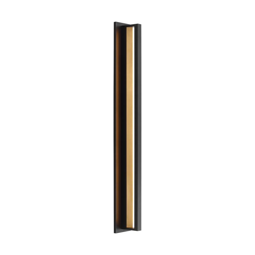 Anton 36-inch Outdoor Wall Sconce Black by Visual & Comfort & Co
